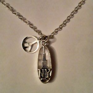 New York (NY) Peace Necklace